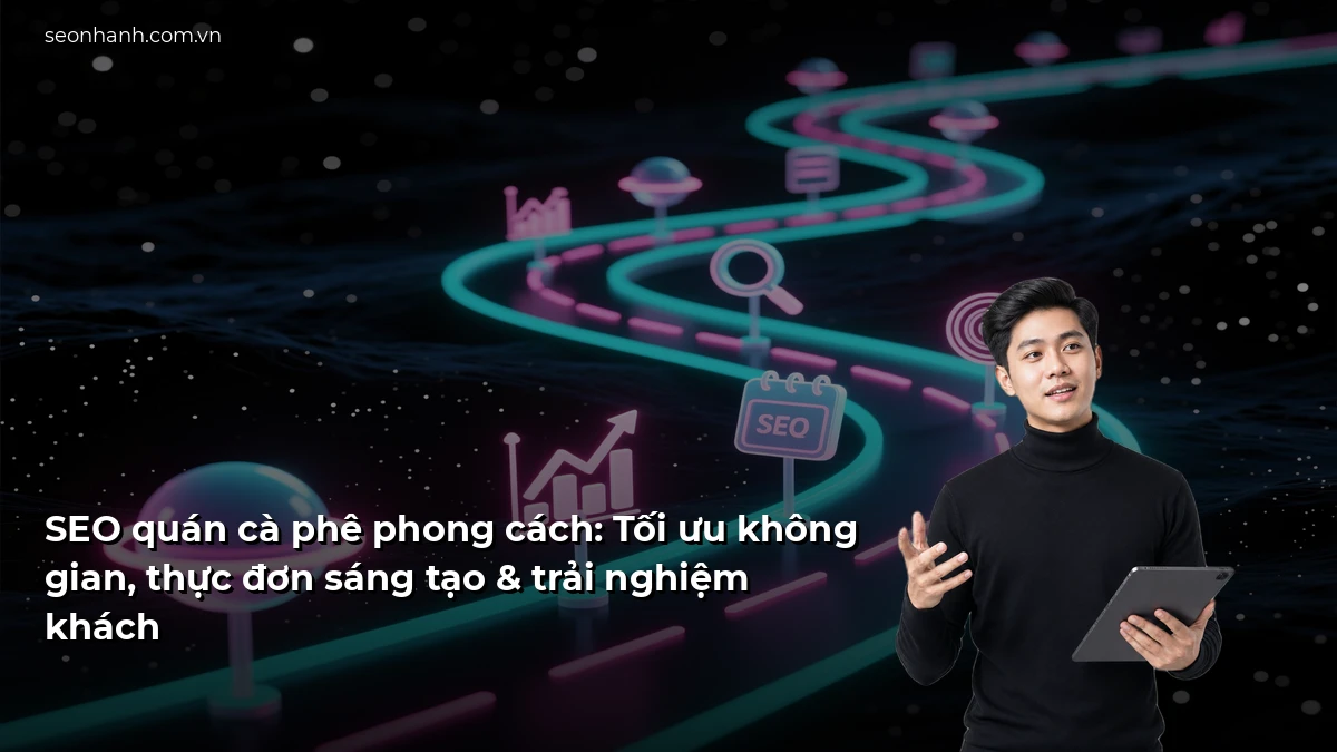 SEO quán cà phê phong cách: Tối ưu không gian, thực đơn sáng tạo & trải nghiệm khách