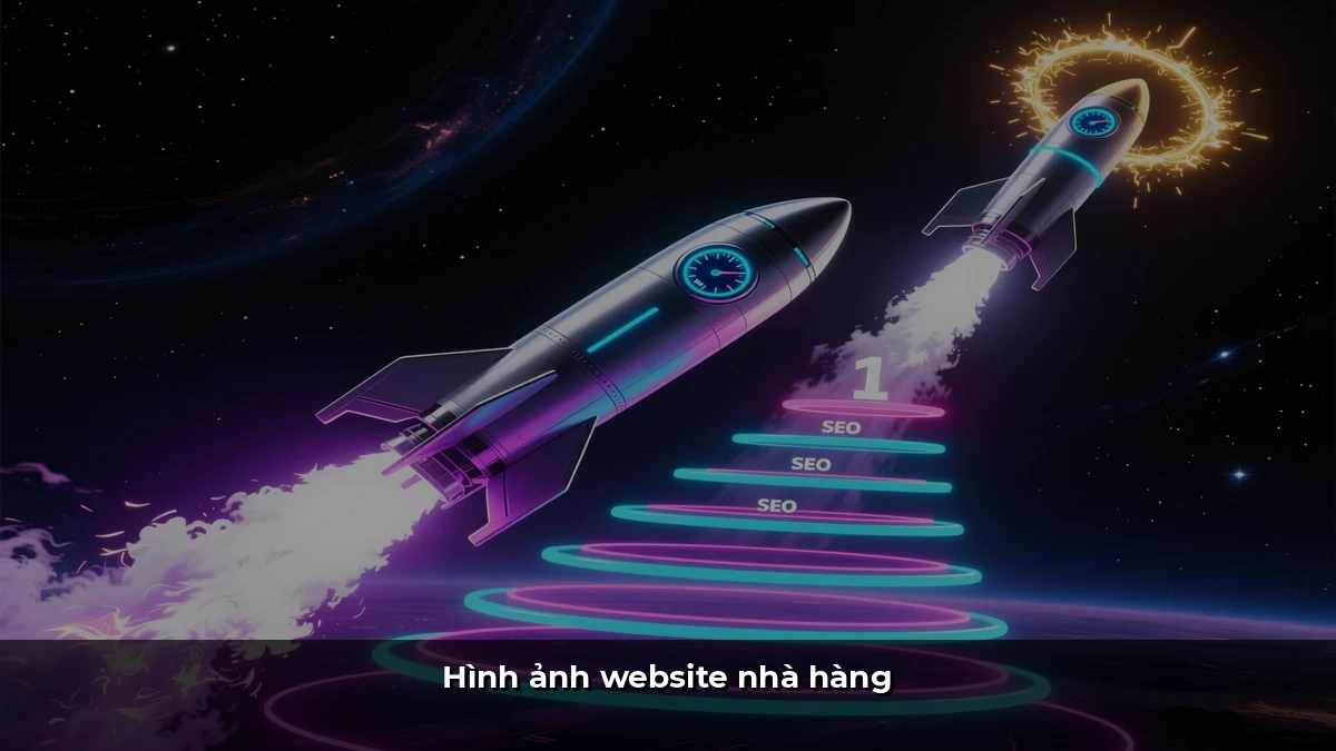 Hình ảnh website nhà hàng
