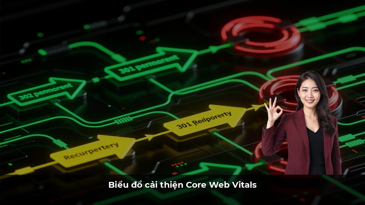 Biểu đồ cải thiện Core Web Vitals