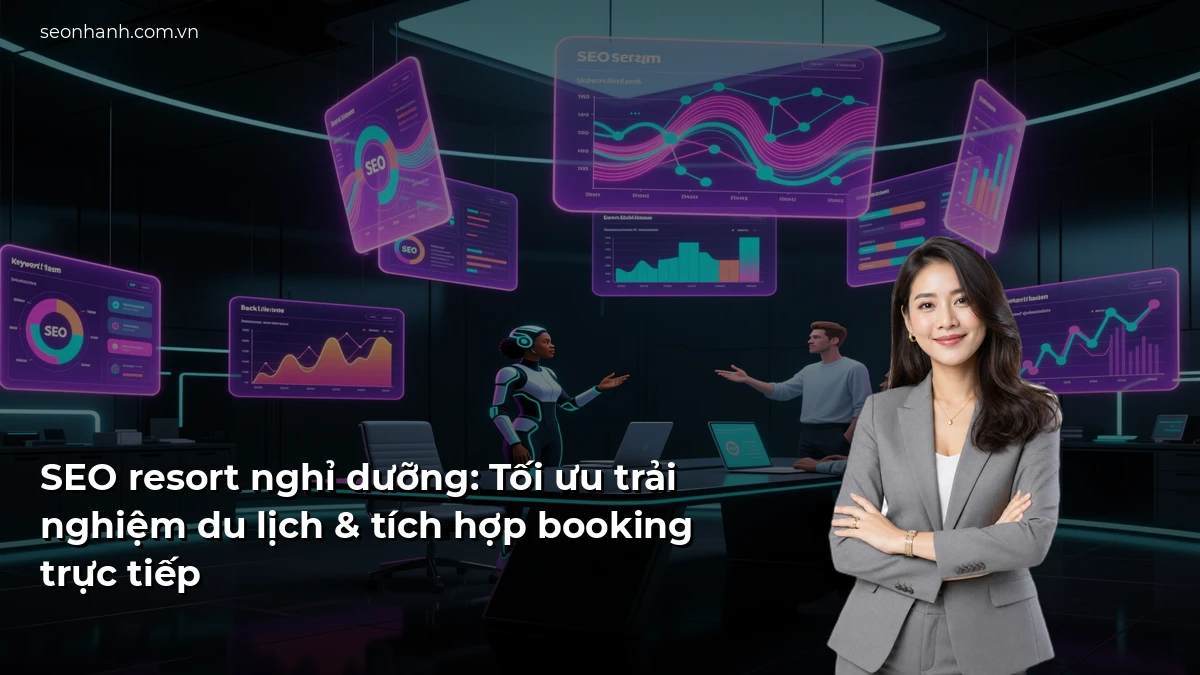 SEO resort nghỉ dưỡng: Tối ưu trải nghiệm du lịch & tích hợp booking trực tiếp