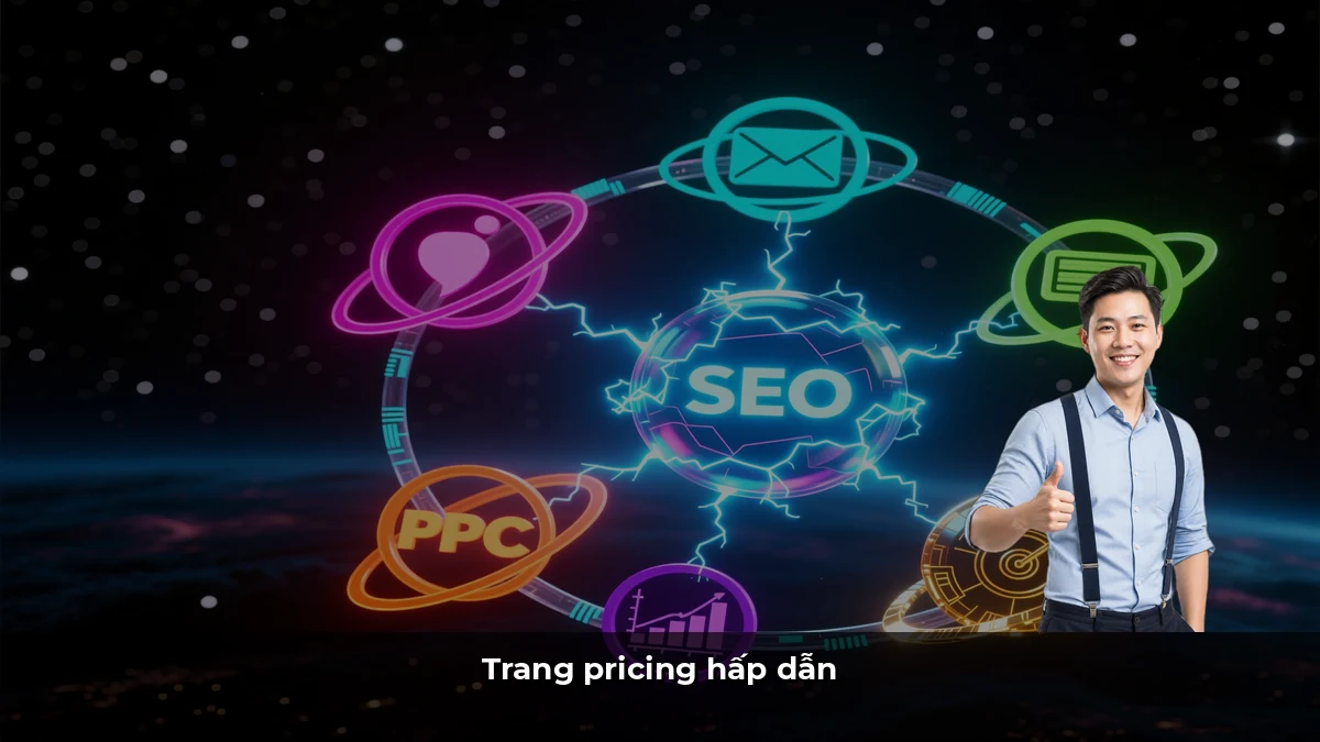 Trang pricing hấp dẫn