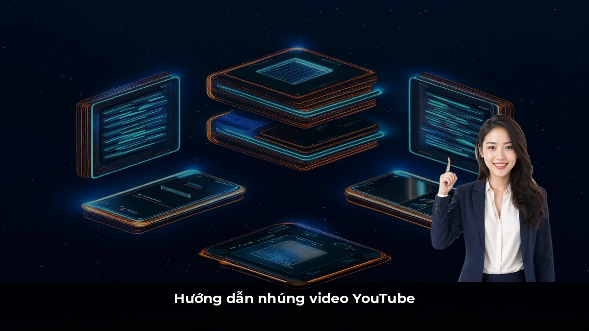 Hướng dẫn nhúng video YouTube