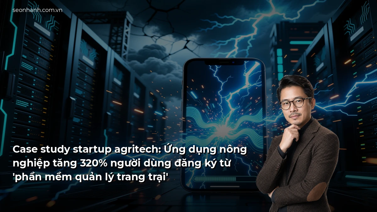 Case study startup agritech: Ứng dụng nông nghiệp tăng 320% người dùng đăng ký từ 'phần mềm quản lý trang trại'