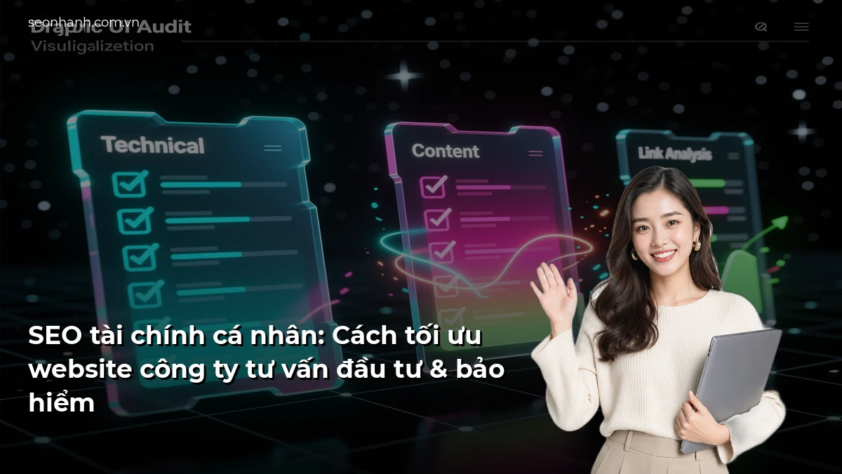 SEO tài chính cá nhân: Cách tối ưu website công ty tư vấn đầu tư & bảo hiểm