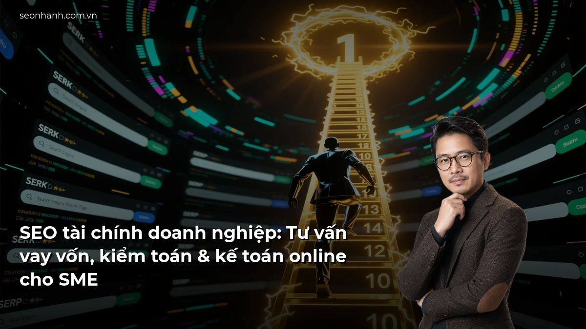 SEO tài chính doanh nghiệp: Tư vấn vay vốn, kiểm toán & kế toán online cho SME