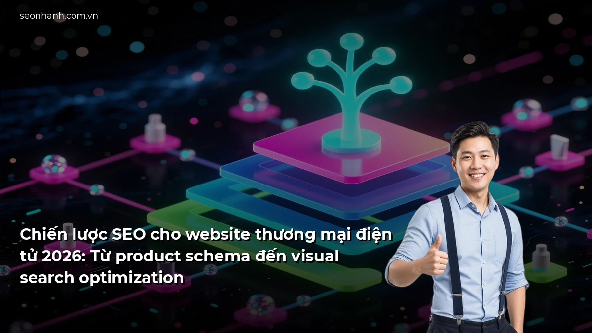 Chiến lược SEO cho website thương mại điện tử 2026: Từ product schema đến visual search optimization