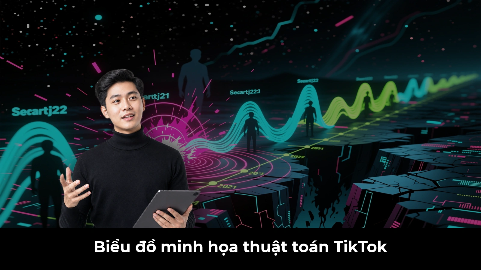 Biểu đồ minh họa thuật toán TikTok