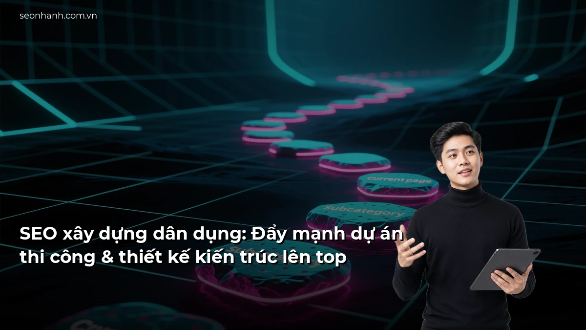 SEO xây dựng dân dụng: Đẩy mạnh dự án thi công & thiết kế kiến trúc lên top