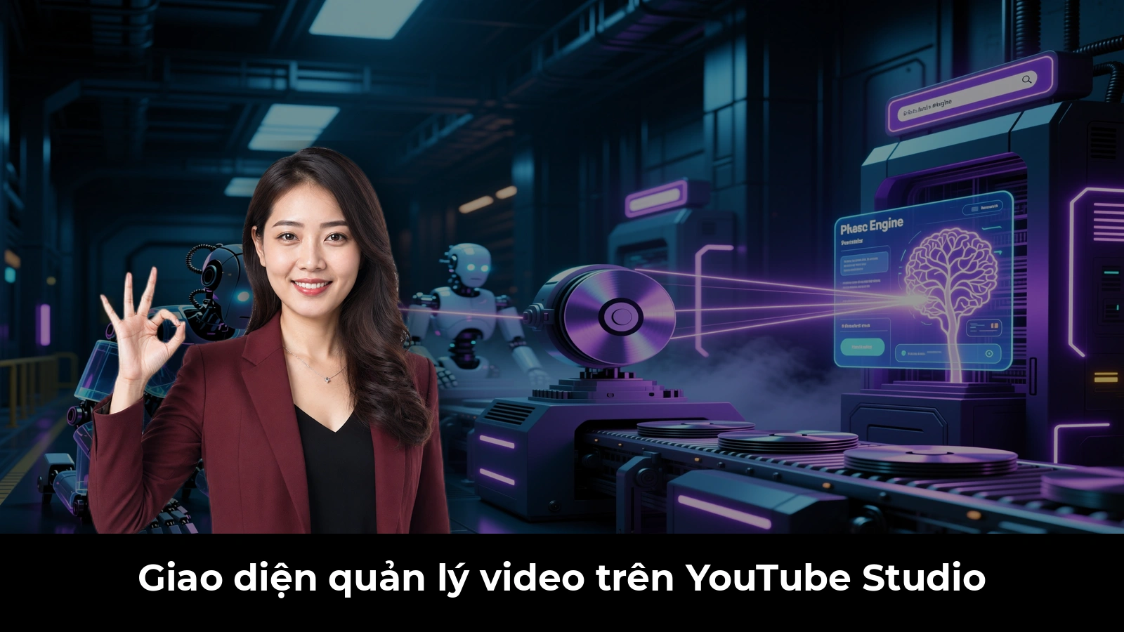 Giao diện quản lý video trên YouTube Studio