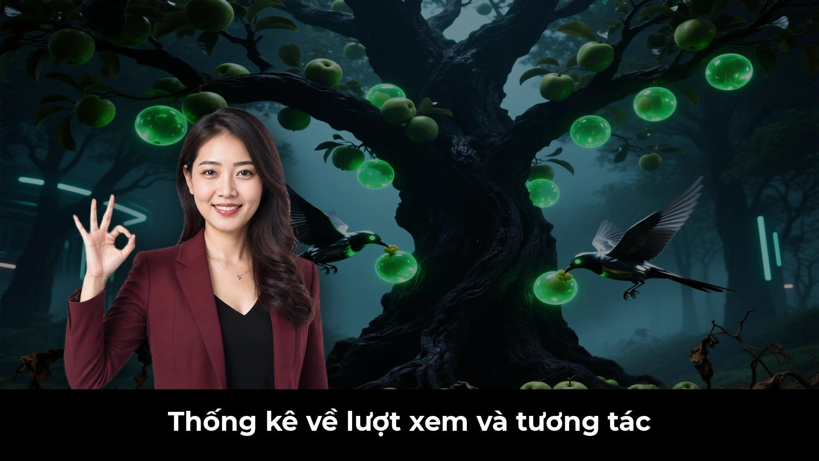 Thống kê về lượt xem và tương tác