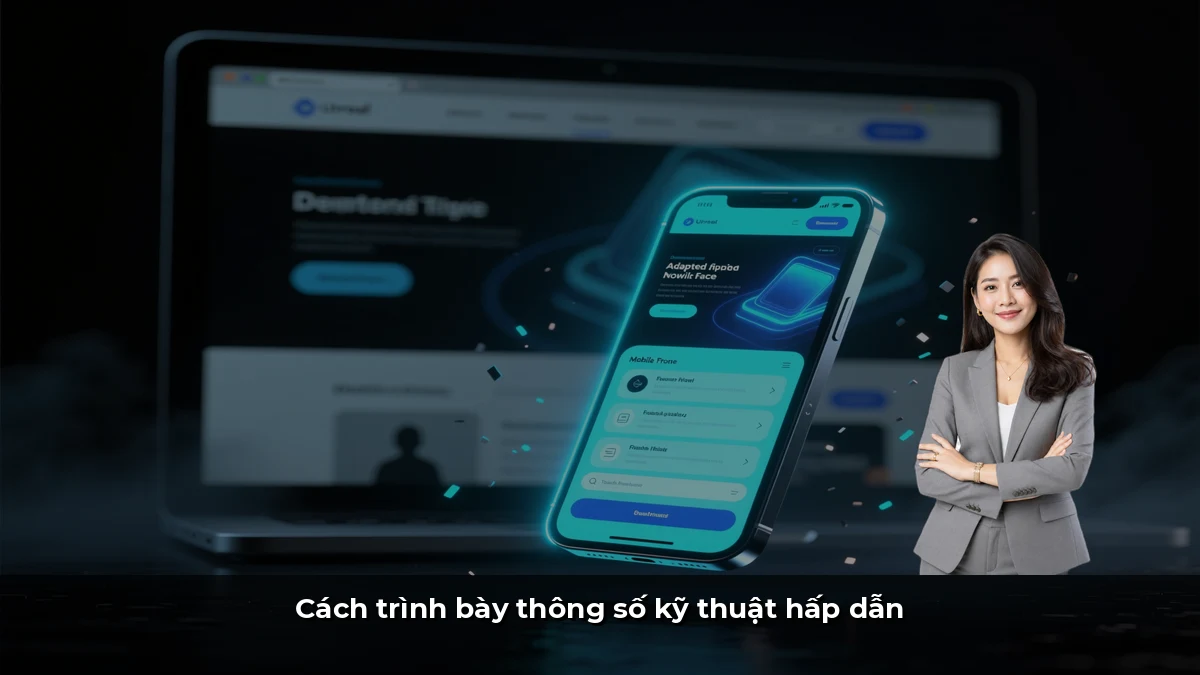 Cách trình bày thông số kỹ thuật hấp dẫn