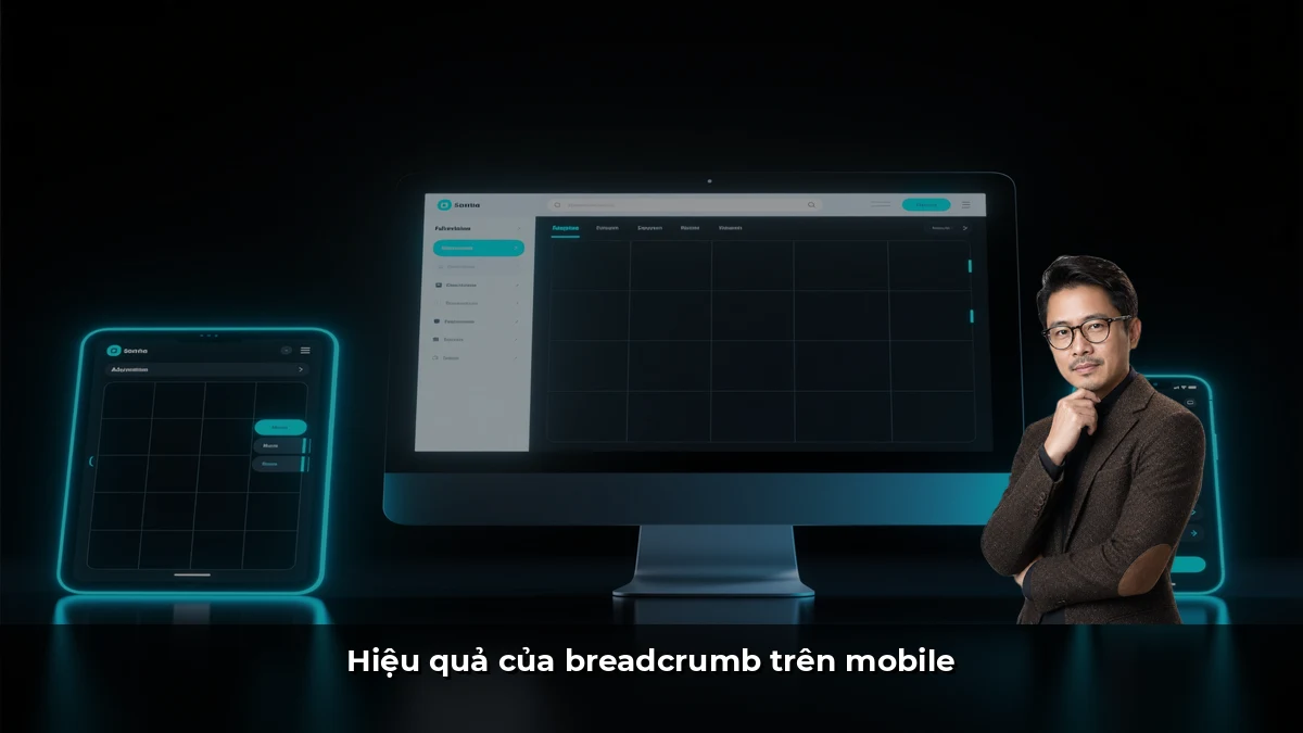 Hiệu quả của breadcrumb trên mobile