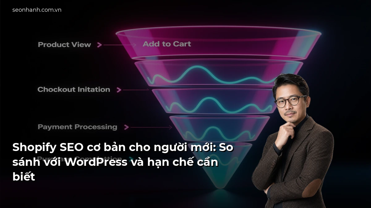 Shopify SEO cơ bản cho người mới: So sánh với WordPress và hạn chế cần biết