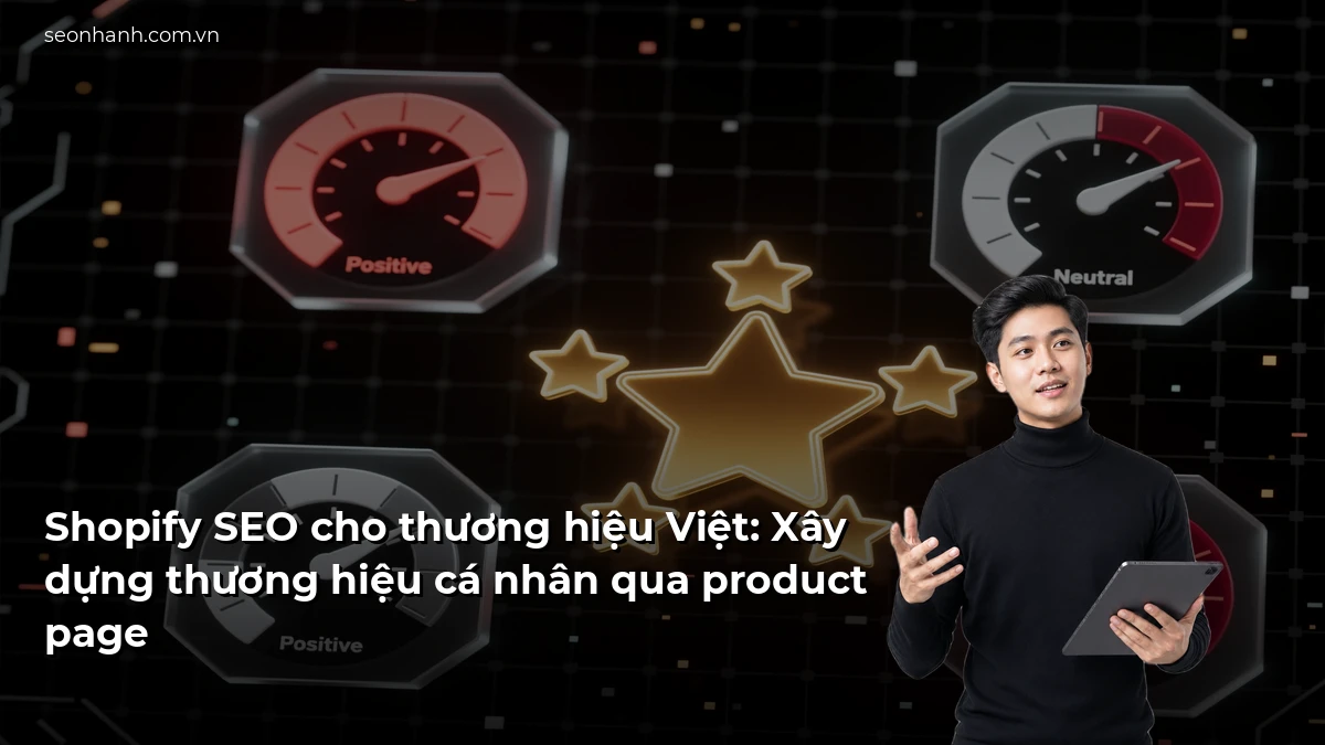 Shopify SEO cho thương hiệu Việt: Xây dựng thương hiệu cá nhân qua product page