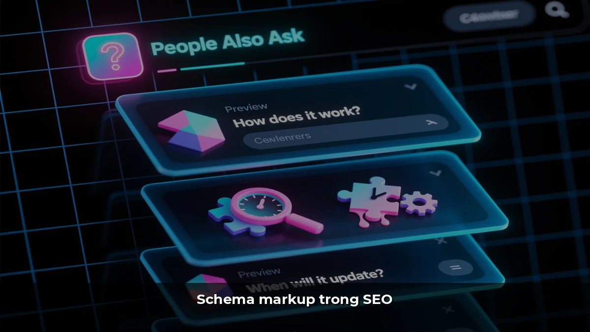 Schema markup trong SEO