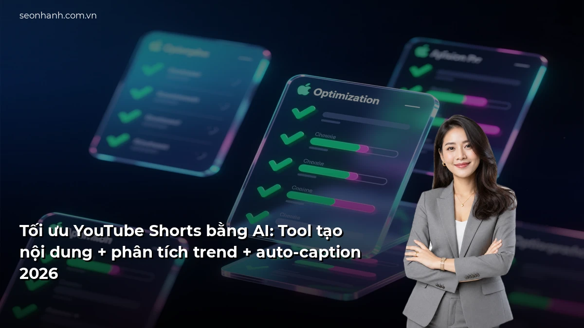 Tối ưu YouTube Shorts bằng AI: Tool tạo nội dung + phân tích trend + auto-caption 2026