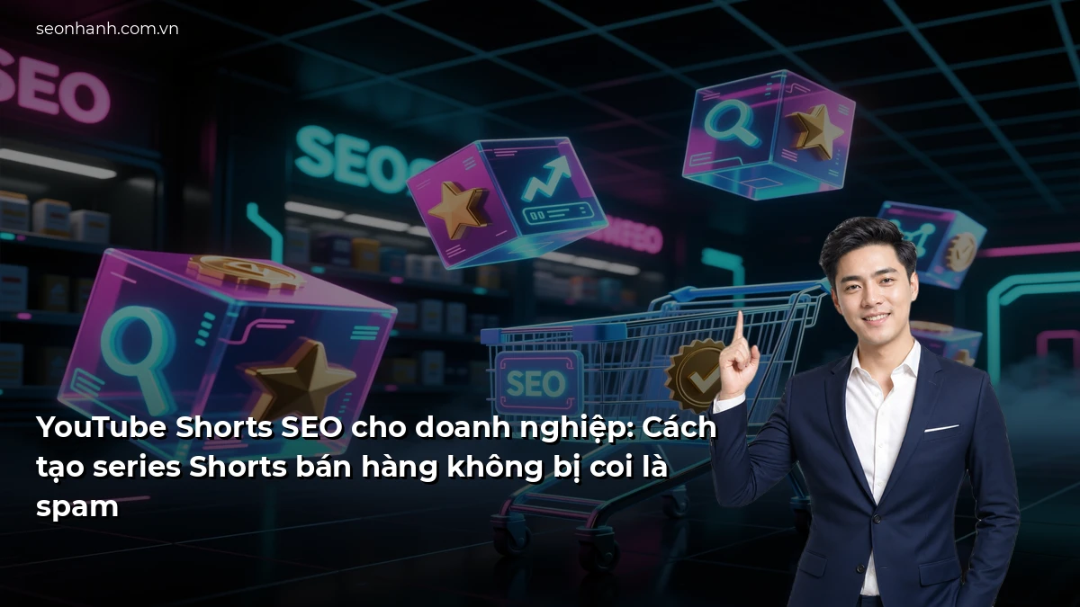 YouTube Shorts SEO cho doanh nghiệp: Cách tạo series Shorts bán hàng không bị coi là spam
