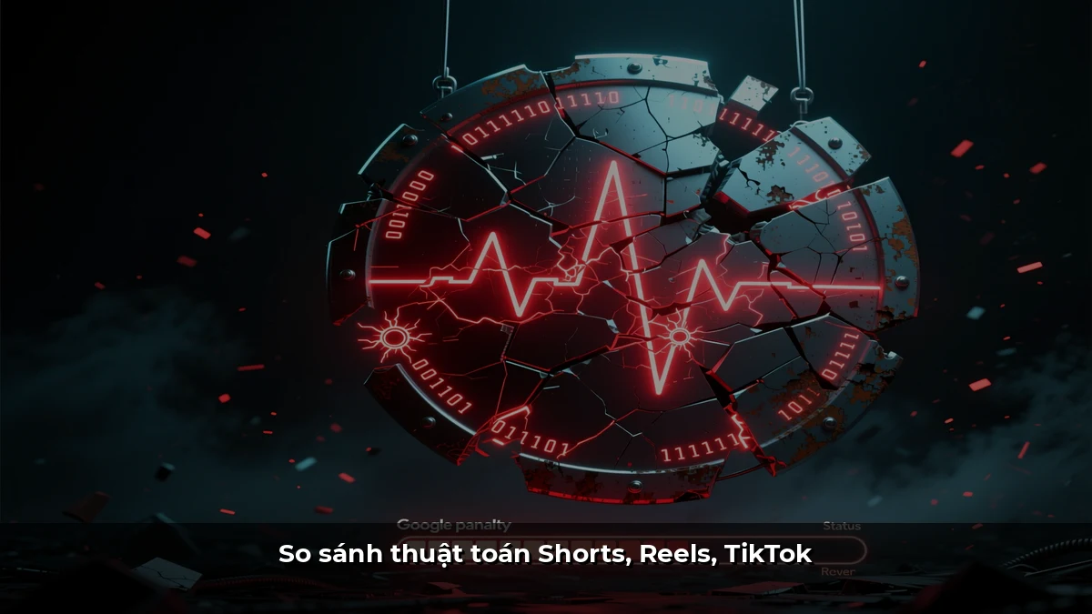 So sánh thuật toán Shorts, Reels, TikTok