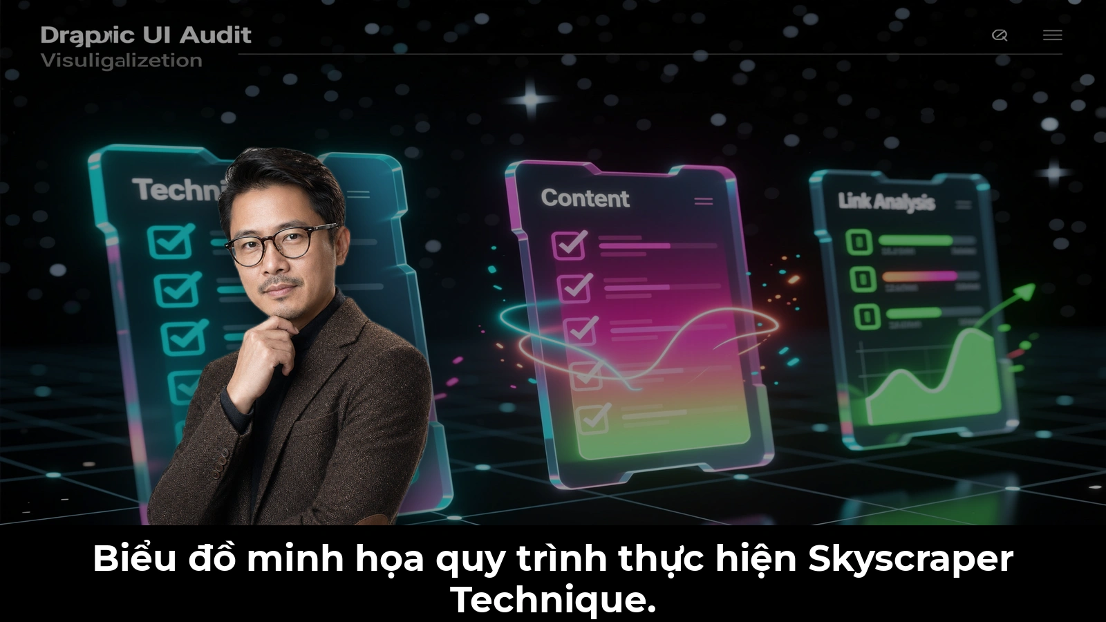 Biểu đồ minh họa quy trình thực hiện Skyscraper Technique.