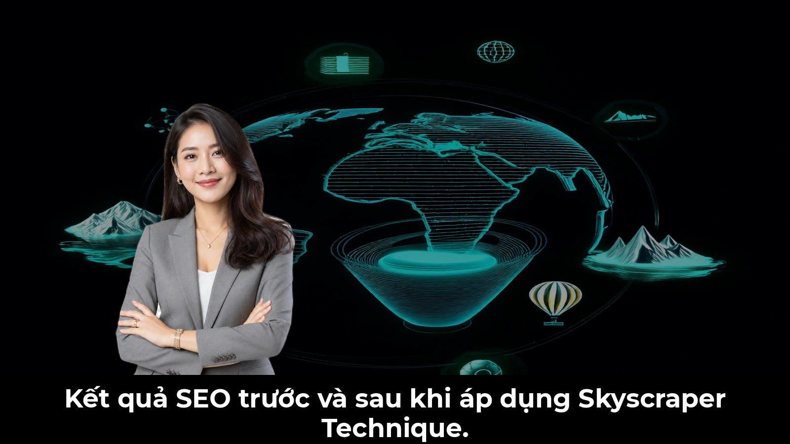 Kết quả SEO trước và sau khi áp dụng Skyscraper Technique.