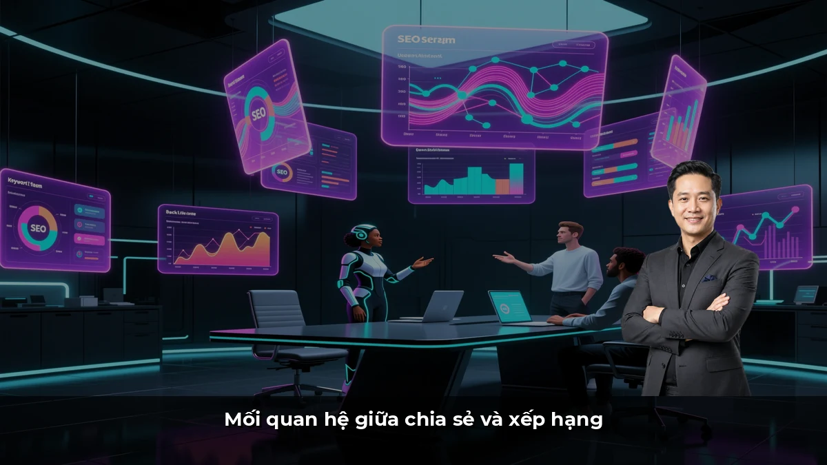 Mối quan hệ giữa chia sẻ và xếp hạng