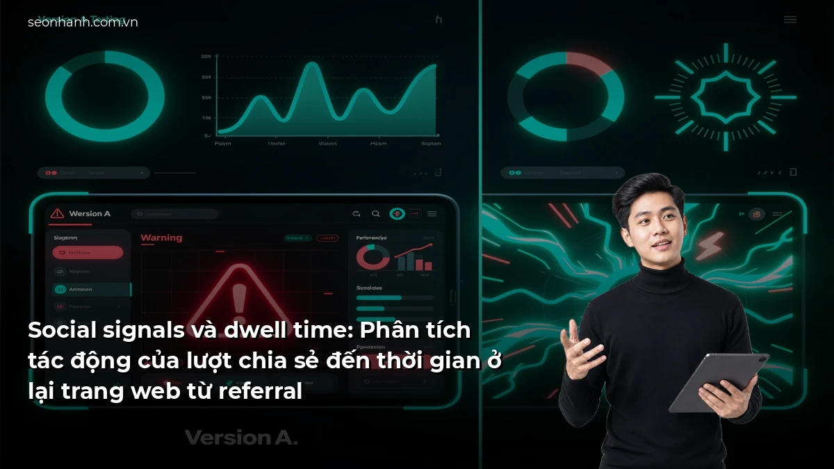 Social signals và dwell time: Phân tích tác động của lượt chia sẻ đến thời gian ở lại trang web từ referral