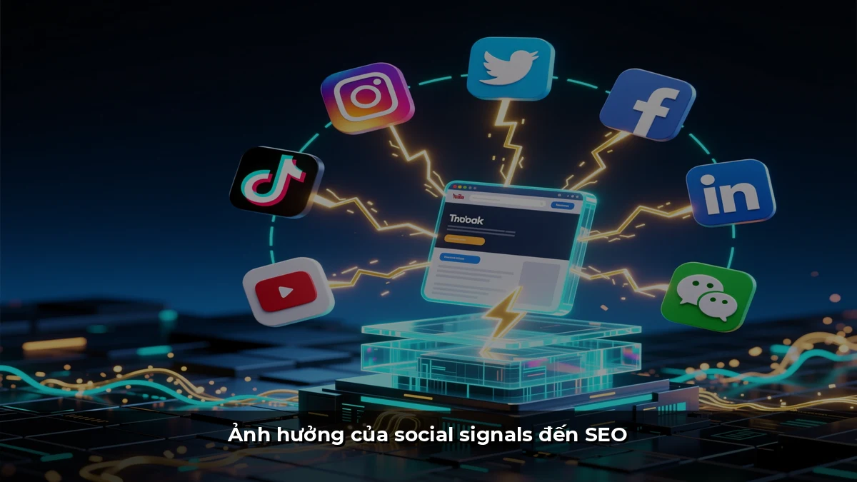 Ảnh hưởng của social signals đến SEO