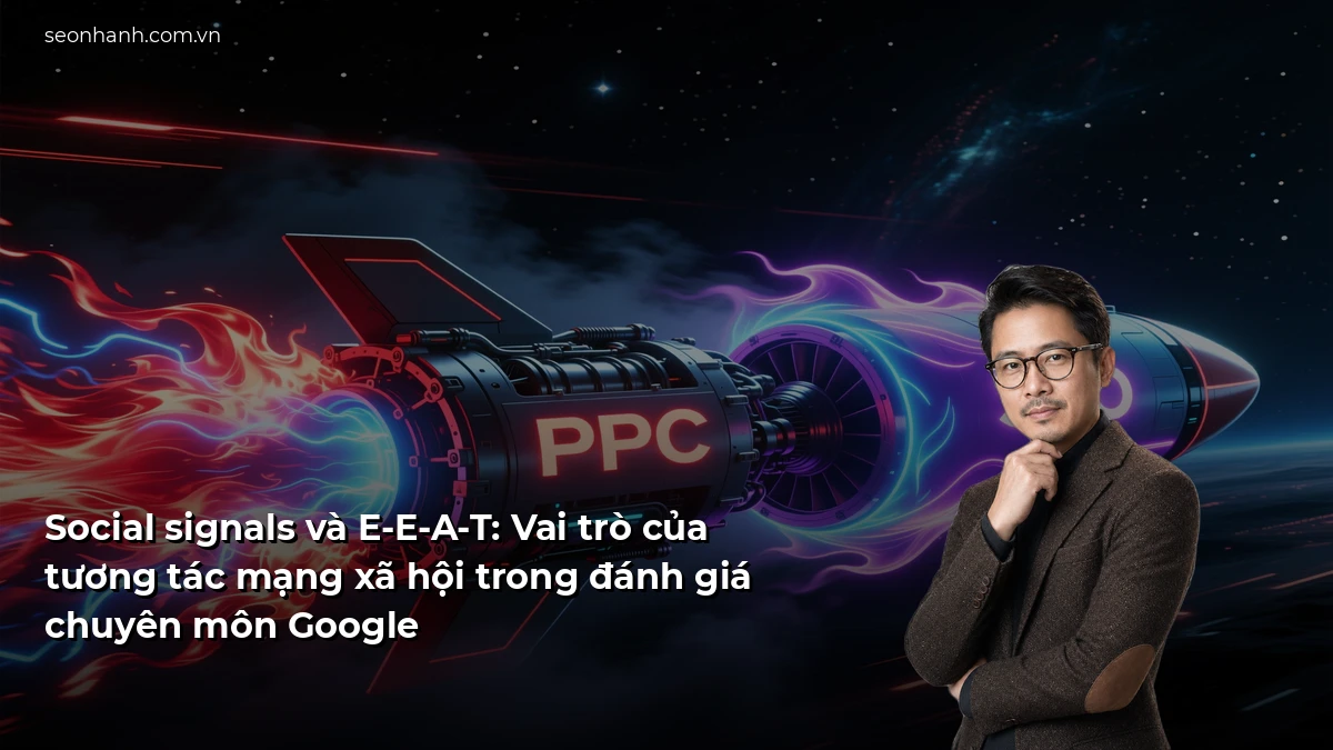 Social signals và E-E-A-T: Vai trò của tương tác mạng xã hội trong đánh giá chuyên môn Google
