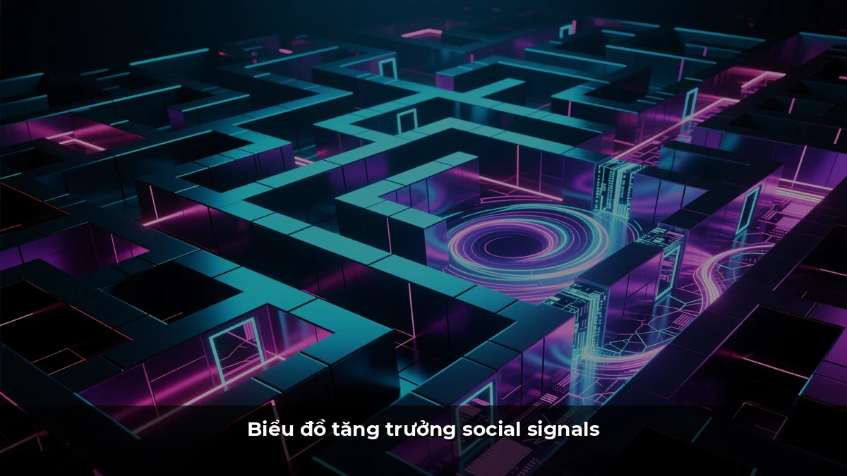 Biểu đồ tăng trưởng social signals