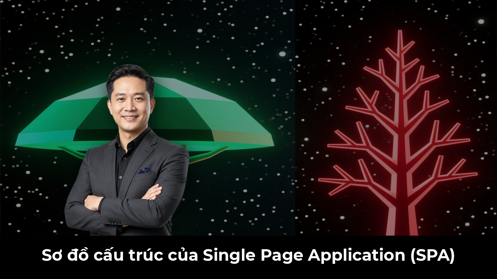 Sơ đồ cấu trúc của Single Page Application (SPA)
