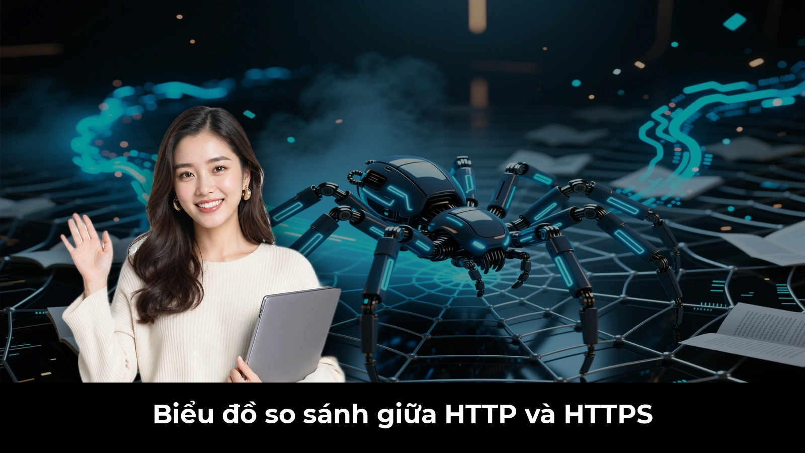 Biểu đồ so sánh giữa HTTP và HTTPS