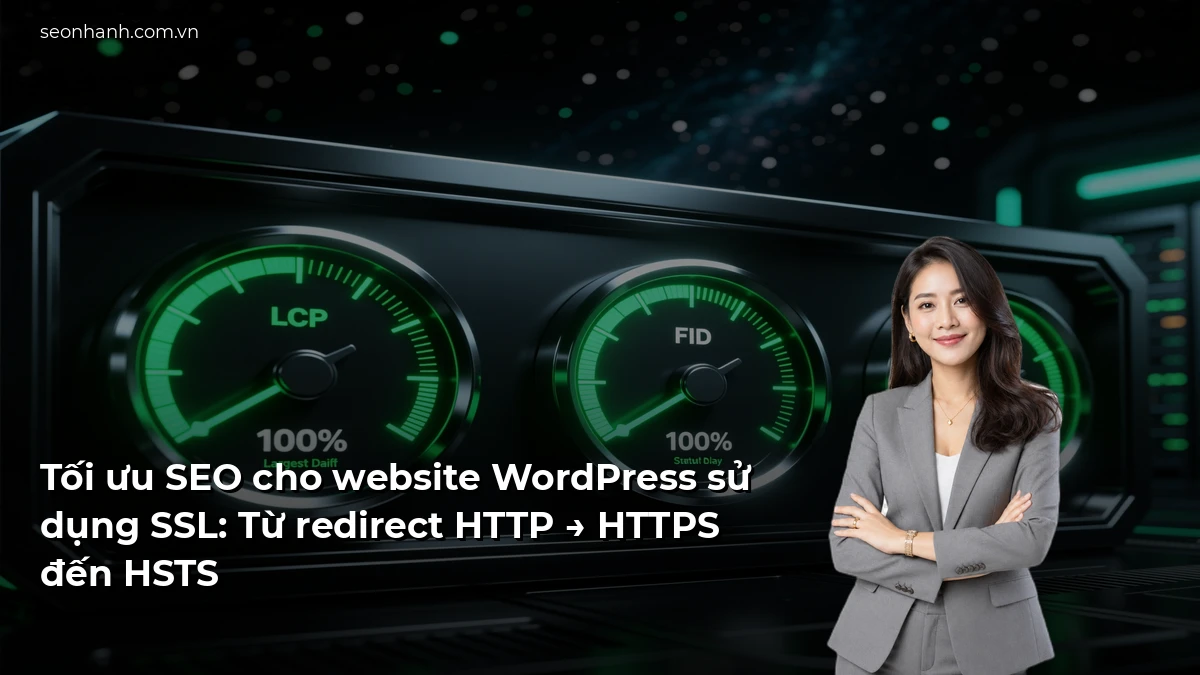Tối ưu SEO cho website WordPress sử dụng SSL: Từ redirect HTTP → HTTPS đến HSTS