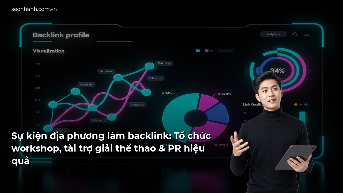 Sự kiện địa phương làm backlink: Tổ chức workshop, tài trợ giải thể thao & PR hiệu quả