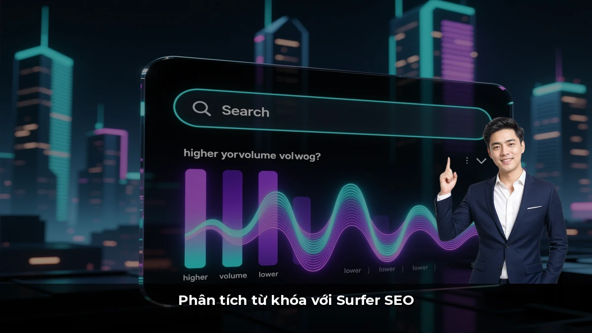 Phân tích từ khóa với Surfer SEO