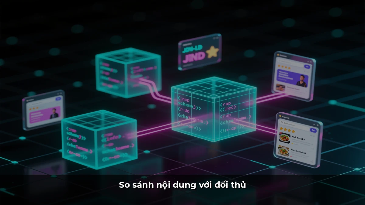 So sánh nội dung với đối thủ