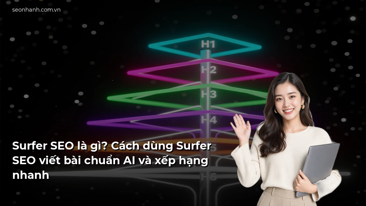 Surfer SEO là gì? Cách dùng Surfer SEO viết bài chuẩn AI và xếp hạng nhanh