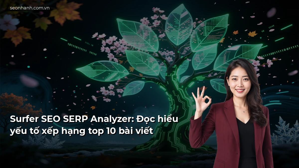 Surfer SEO SERP Analyzer: Đọc hiểu yếu tố xếp hạng top 10 bài viết
