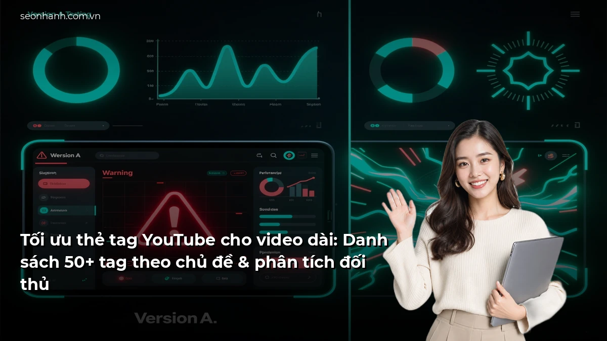 Tối ưu thẻ tag YouTube cho video dài: Danh sách 50+ tag theo chủ đề & phân tích đối thủ