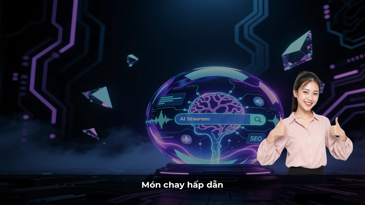 Món chay hấp dẫn