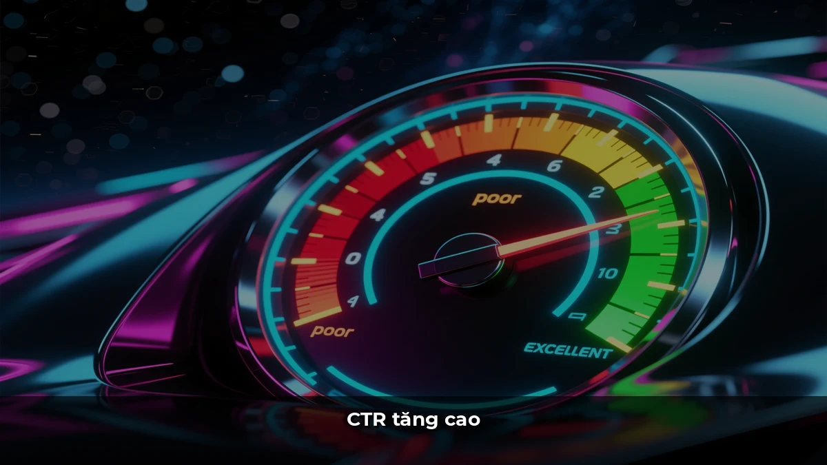 CTR tăng cao