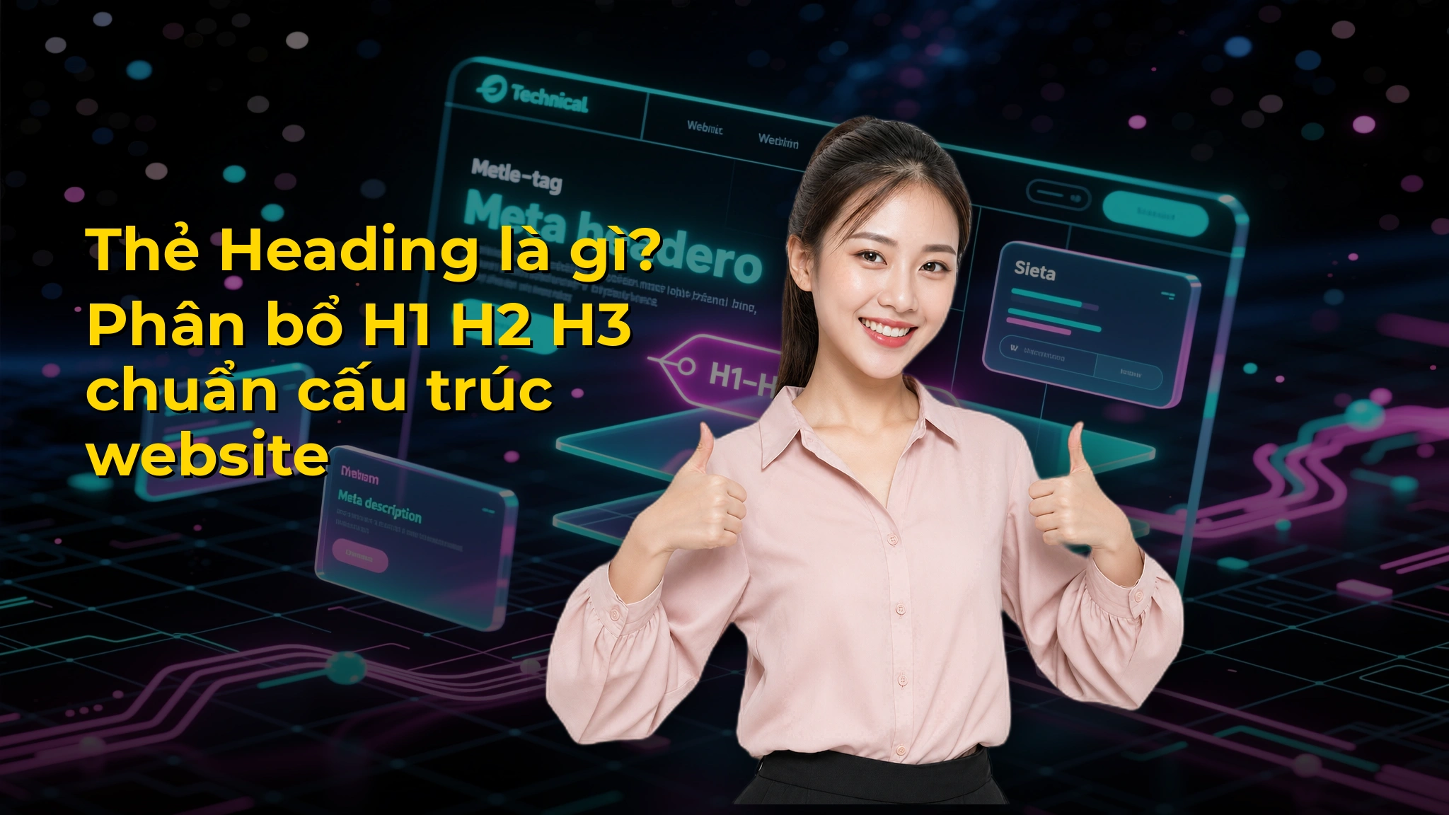 Thẻ Heading là gì? Phân bổ H1 H2 H3 chuẩn cấu trúc website