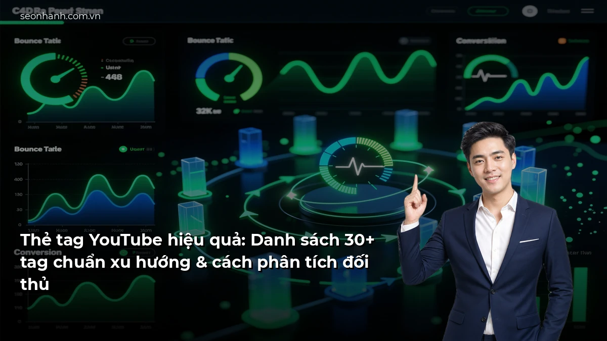 Thẻ tag YouTube hiệu quả: Danh sách 30+ tag chuẩn xu hướng & cách phân tích đối thủ