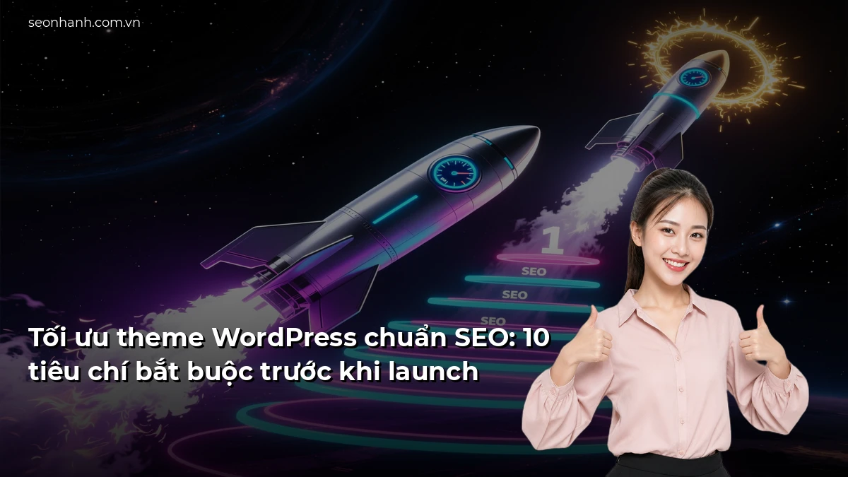 Tối ưu theme WordPress chuẩn SEO: 10 tiêu chí bắt buộc trước khi launch