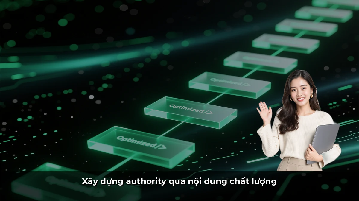 Xây dựng authority qua nội dung chất lượng