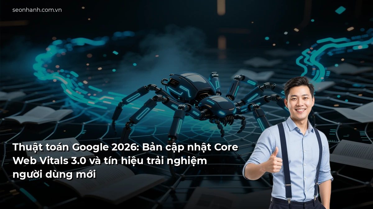 Thuật toán Google 2026: Bản cập nhật Core Web Vitals 3.0 và tín hiệu trải nghiệm người dùng mới