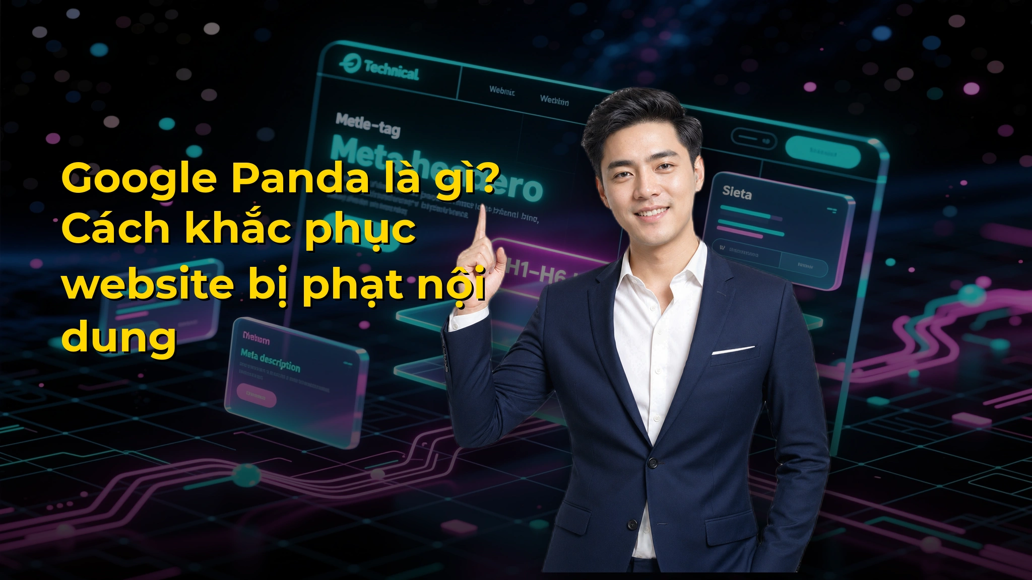 Google Panda là gì? Cách khắc phục website bị phạt nội dung