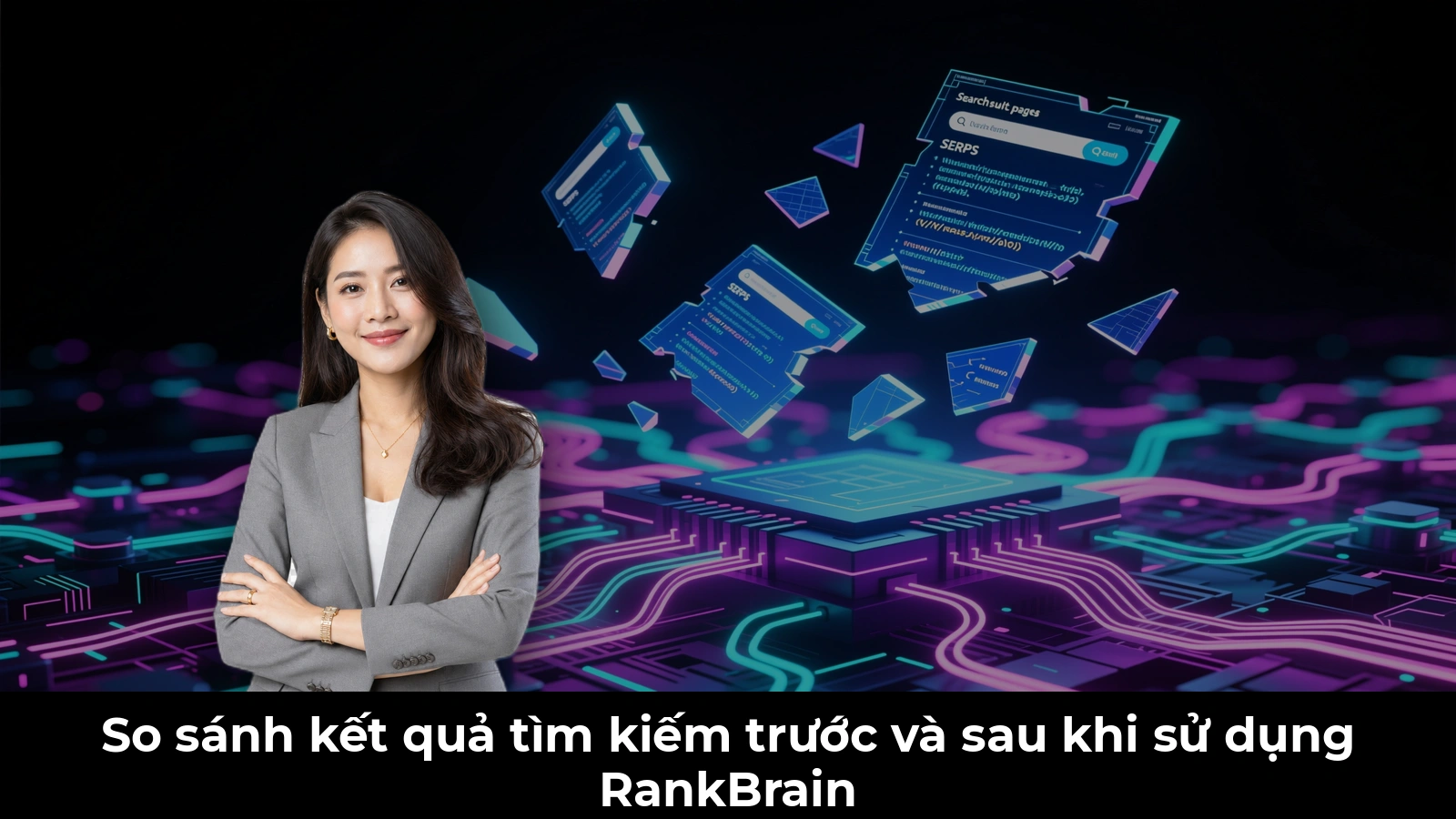 So sánh kết quả tìm kiếm trước và sau khi sử dụng RankBrain