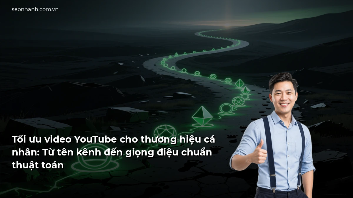 Tối ưu video YouTube cho thương hiệu cá nhân: Từ tên kênh đến giọng điệu chuẩn thuật toán