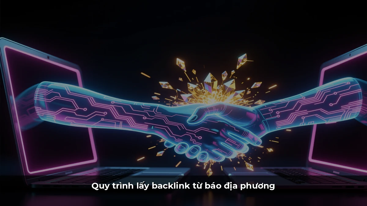 Quy trình lấy backlink từ báo địa phương