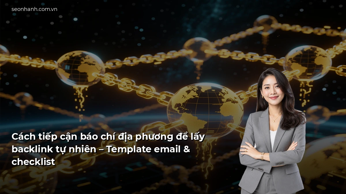 Cách tiếp cận báo chí địa phương để lấy backlink tự nhiên – Template email & checklist